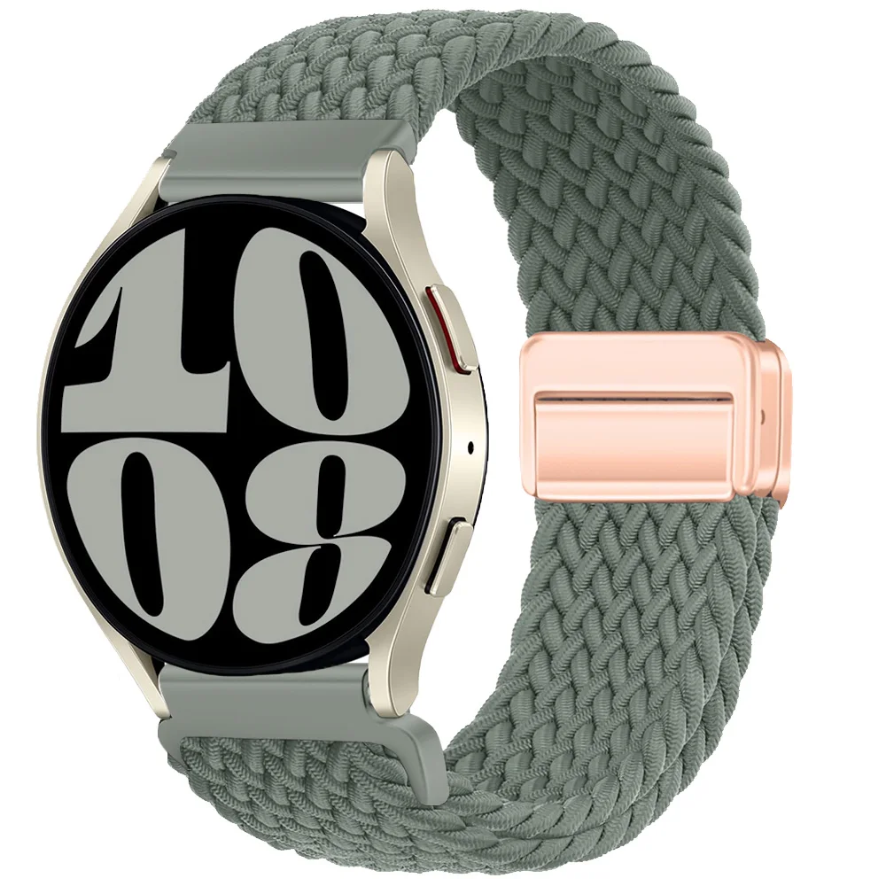 Flexible Braided Nylon Smartwatch Strap - 22mm/20mm Band