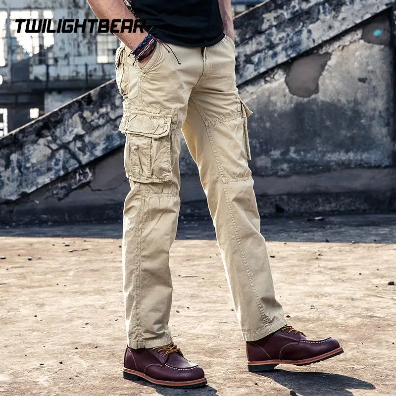 New Men's Cargo Pants Male Designer 