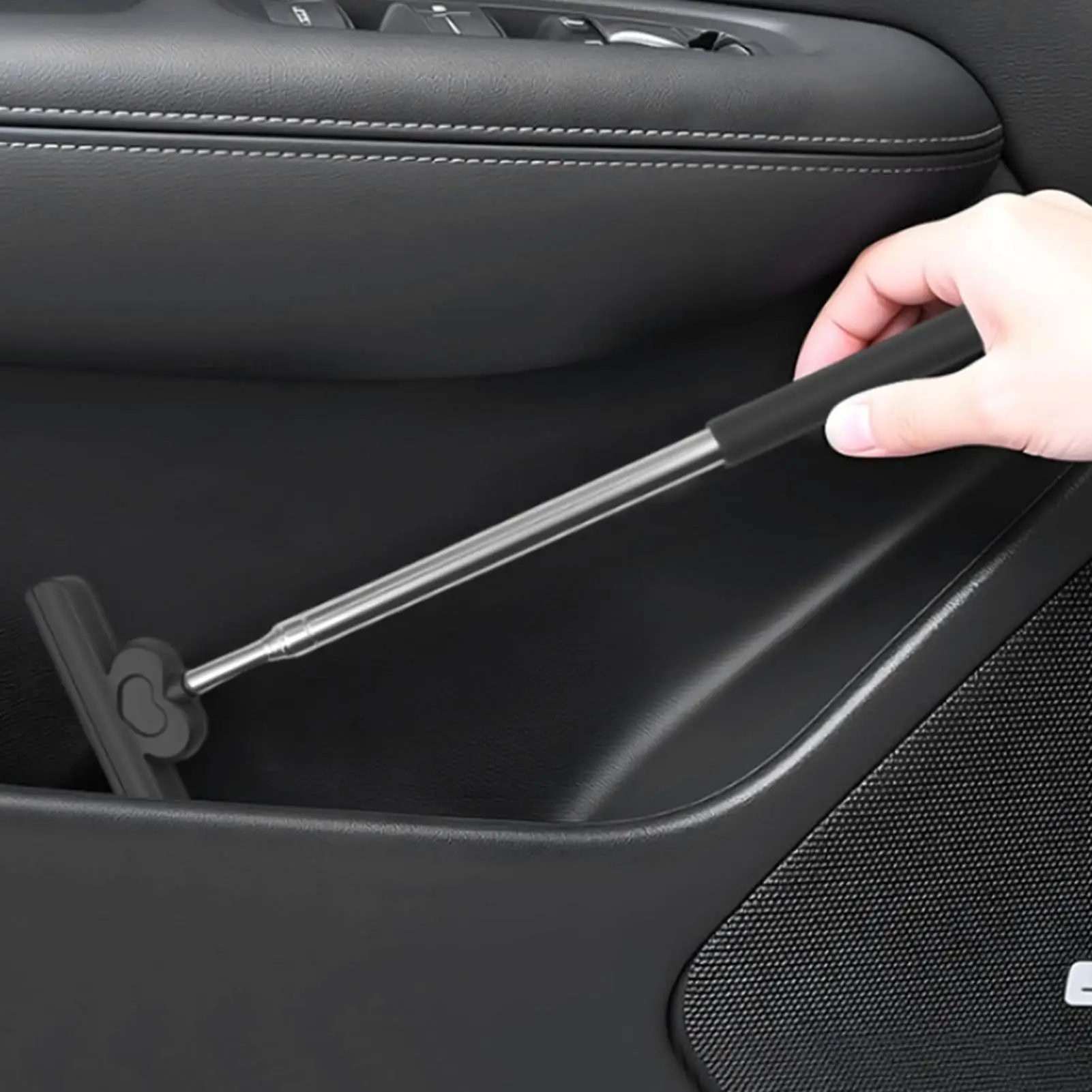 자동차 유리창 청소 도구 미러 스퀴지 휴대용 접이식 범용 청소 와이퍼 (자동차 유리, 버스 운전석, 트럭 내부용)