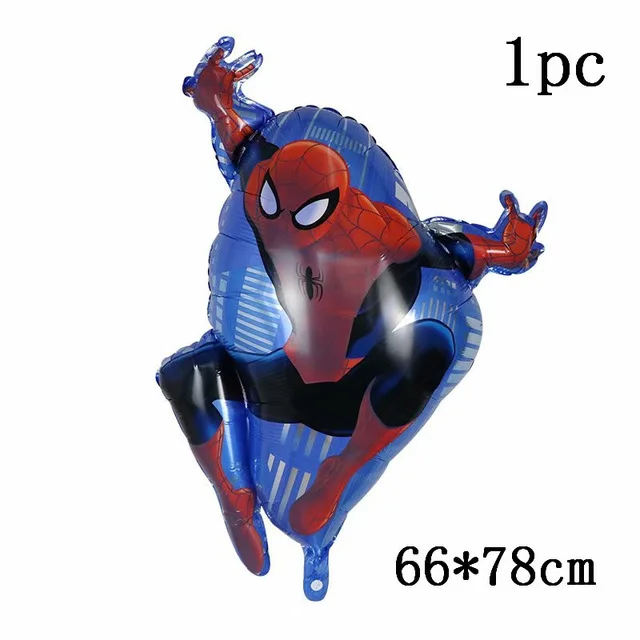 thumbnail image 1 of Globo de aluminio de superhéroe Spiderman para fiesta temática de cumpleaños infantil, decoración para baby shower, juguete inflable para niños, suministros de globos de aire, 1 of 5