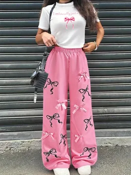 Girls 2-Piece Bow Top and Pants Set 1