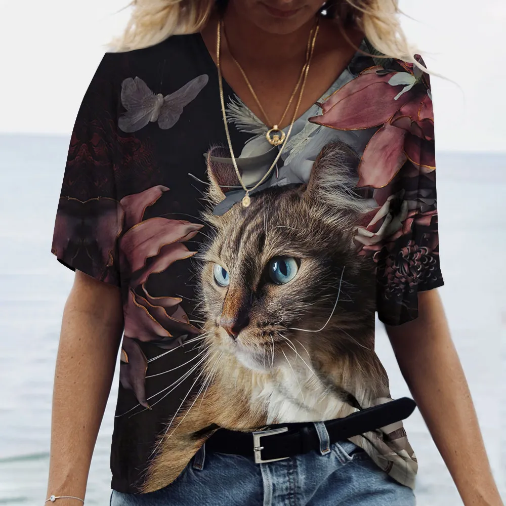 Tシャツ・カットソー Face Painted Front Velvet Top SLY | OVERSIZE PHOTO PRINT Tシャツ (Tシャツ・カットソー(半袖