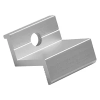 Supports solaires photovoltaïques, 10 pièces, pince en alliage d'aluminium pour Module solaire, supports de panneaux solaires, accessoires, pinces d'extrémité PV 4