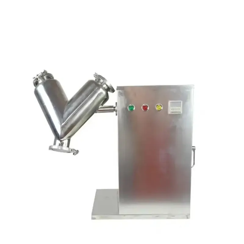 LaboratoryPharmaceuticalChemicalFoodDryPowderMixerRotaryDrum