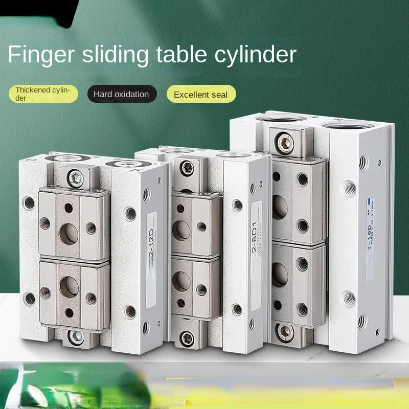 

Finger slide guide rail pneumatic cylinder thin air claw MHF2-8D/12D/16D/20D/D1/D1R/D2R