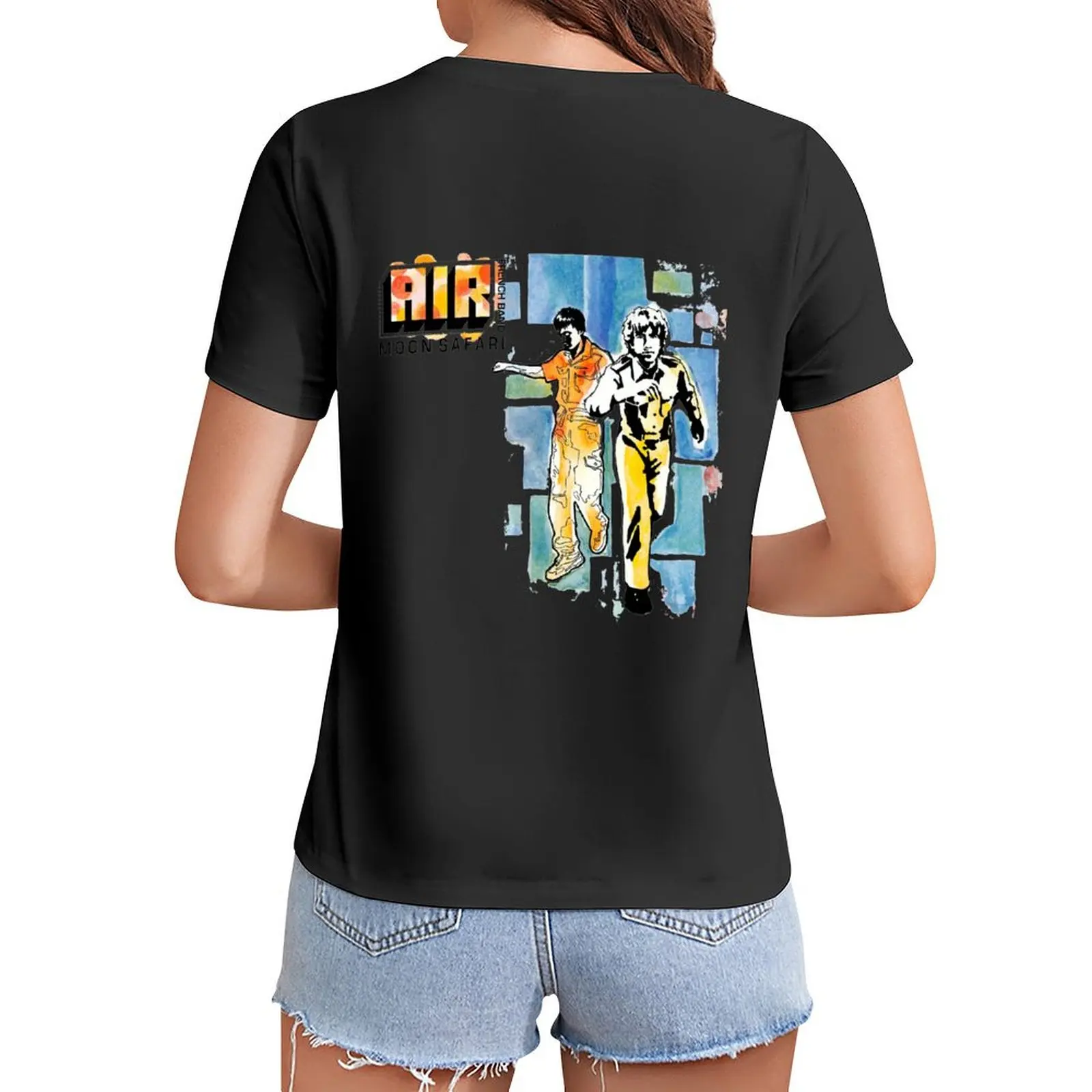 

Moon Safari T-Shirt aesthetic clothes heavyweights tees Women tops