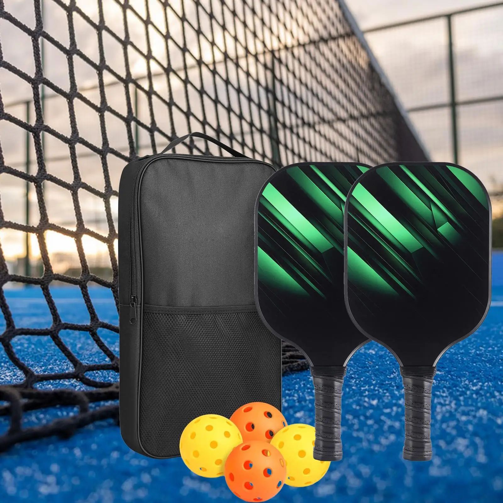 Pickleball Paddle Set Pickleball Racquets Set for School Outdoor Exercise
