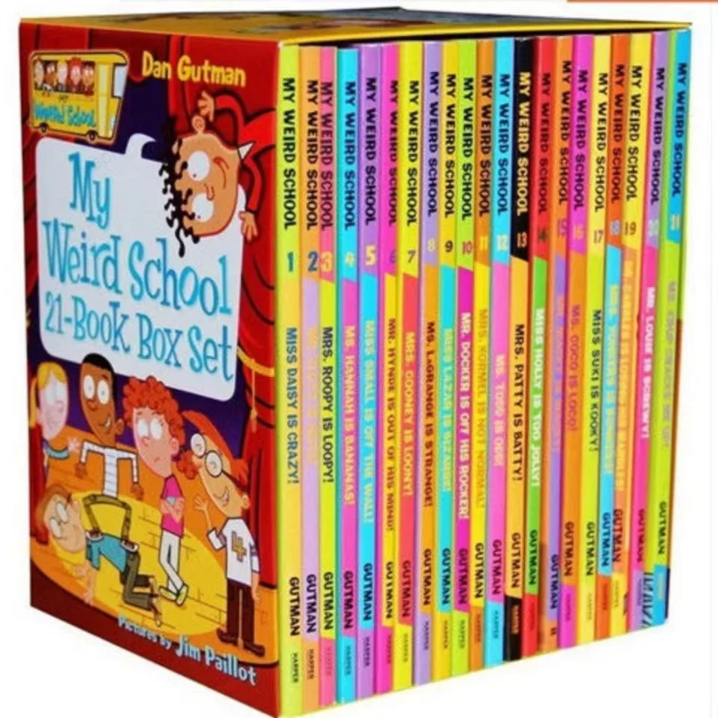 

My Weird School Crazy School Season 1 21 Boxed Chapter Books