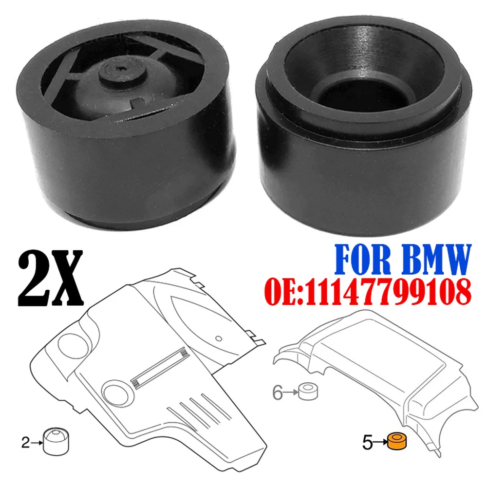2x Engine Cover Rubber Mounting Mount For Bmw 1 2 3 7 Series X1 X3 X4