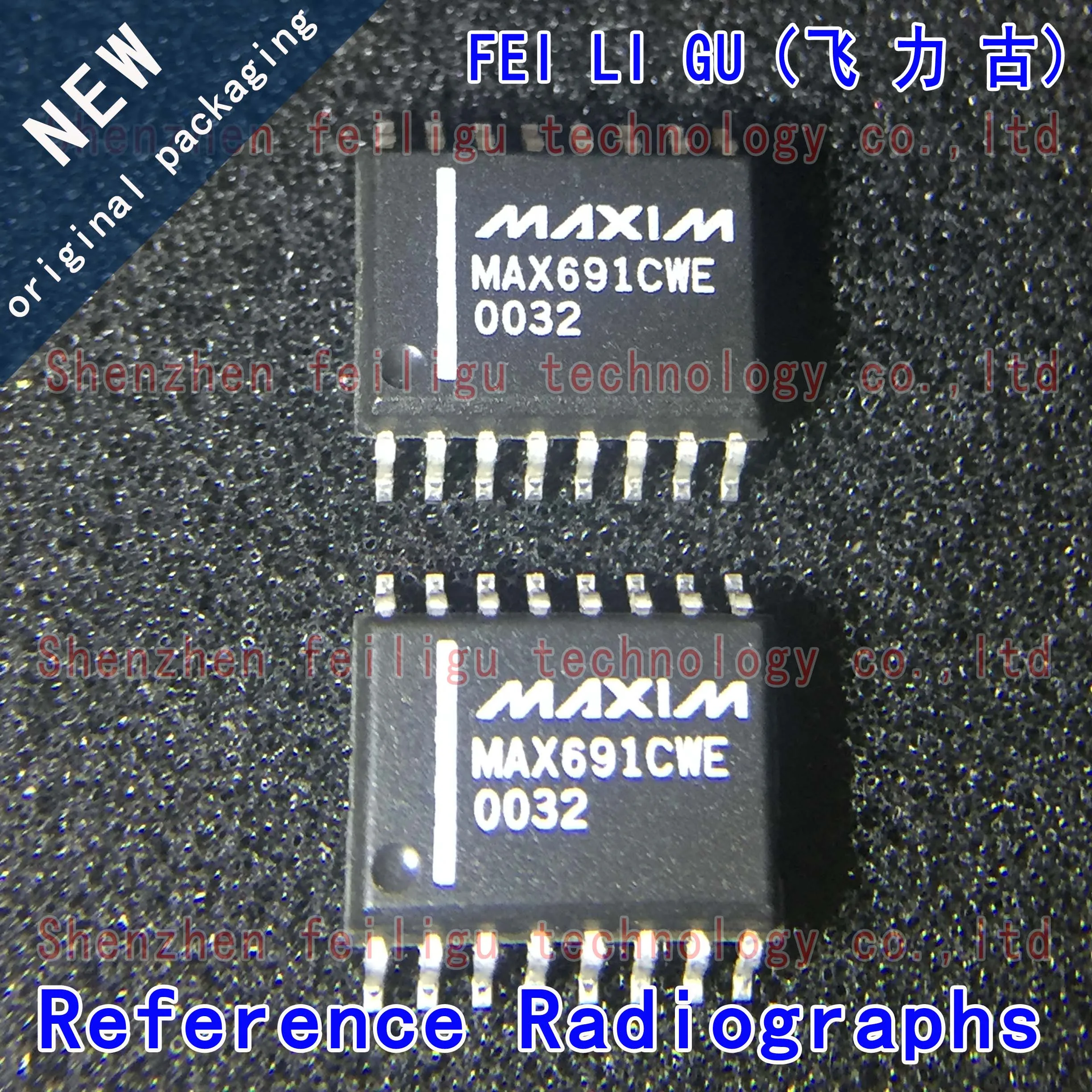 

New Original MAX691CWE+T MAX691CWE MAX691 SOP16 Monitor and Reset Chip Electronics