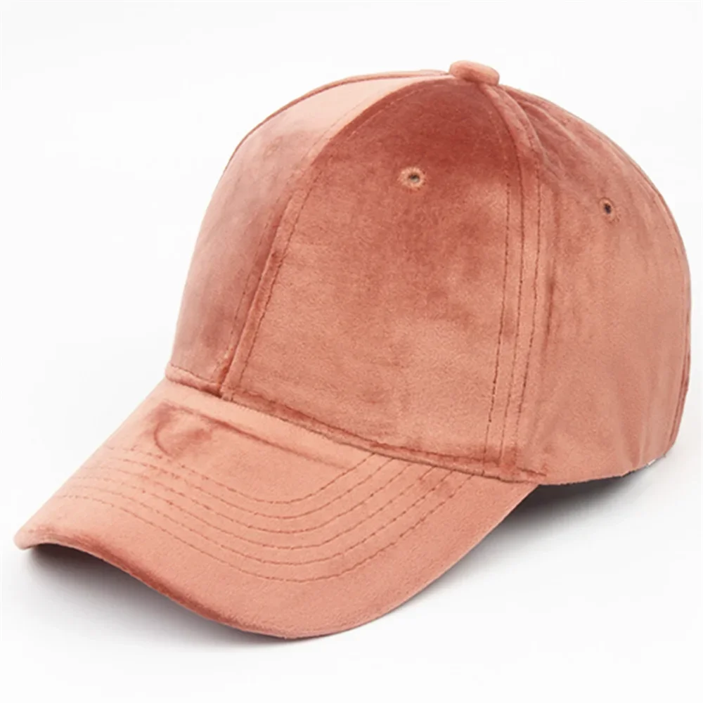 Women's Suede Snapback Baseball Cap - Black/Grey