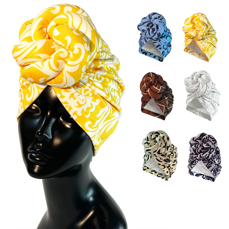

Suede Velvet Head Scarf Knotted Head Flower Fashion Women's Head Hat Luxury Party Headgear European And American Hair Beam Hat