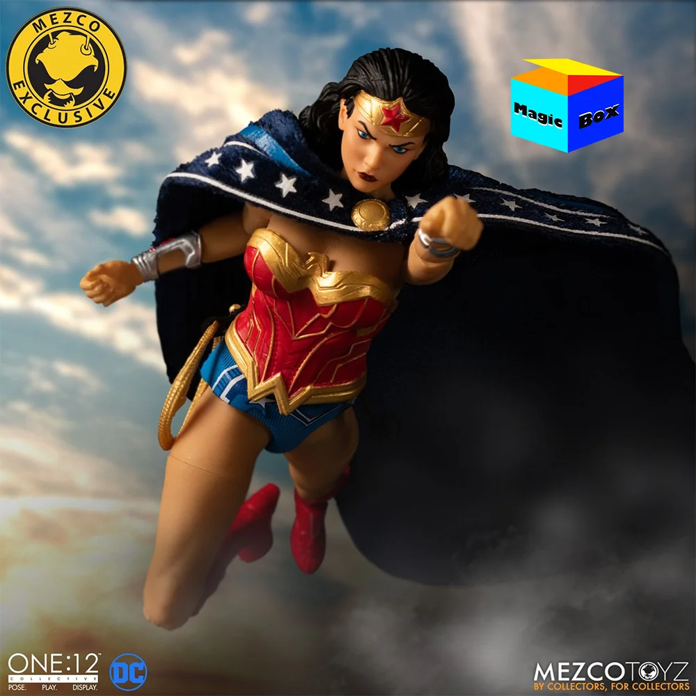 

Mezco 1/12 Scale Female Soldier Limited Edition Wonder Woman Diana Prince Full Set 6Inch Action Figure Body Model Collection