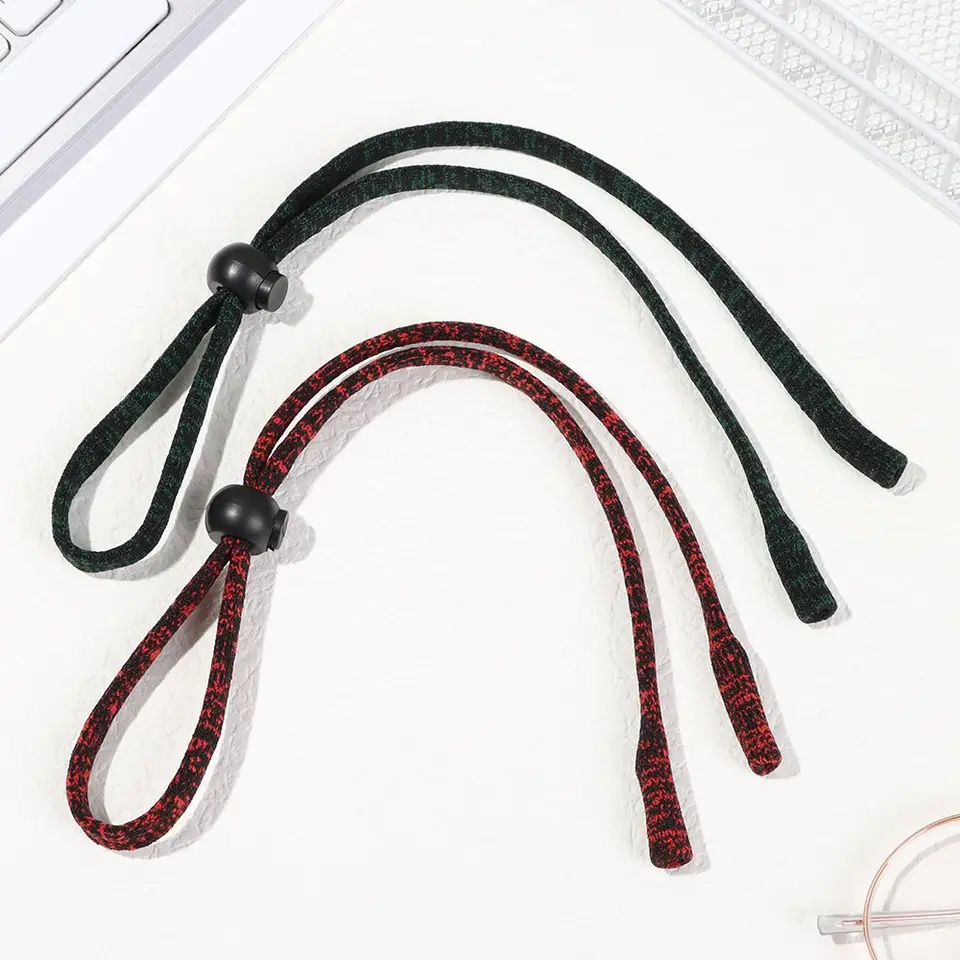 Lot De 8 Cordes à Lunettes Antidérapantes Réglables - Multicolore, Pour Lunettes De Soleil Et Sports Nautiques