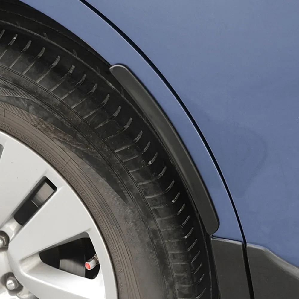 2Pcs Car Fender Vents Protector Cover Wheel Eyebrow Arch Decoration Strips Car Stickers Universal Exterior Accessories