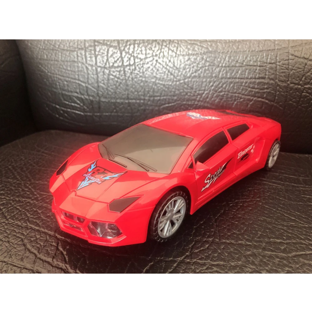 Kids Led Electric Car Toy Police 360 Degree Rotary Wheels Cool Lighting Music Door Open Kids Electronic Car Toys for Children 6