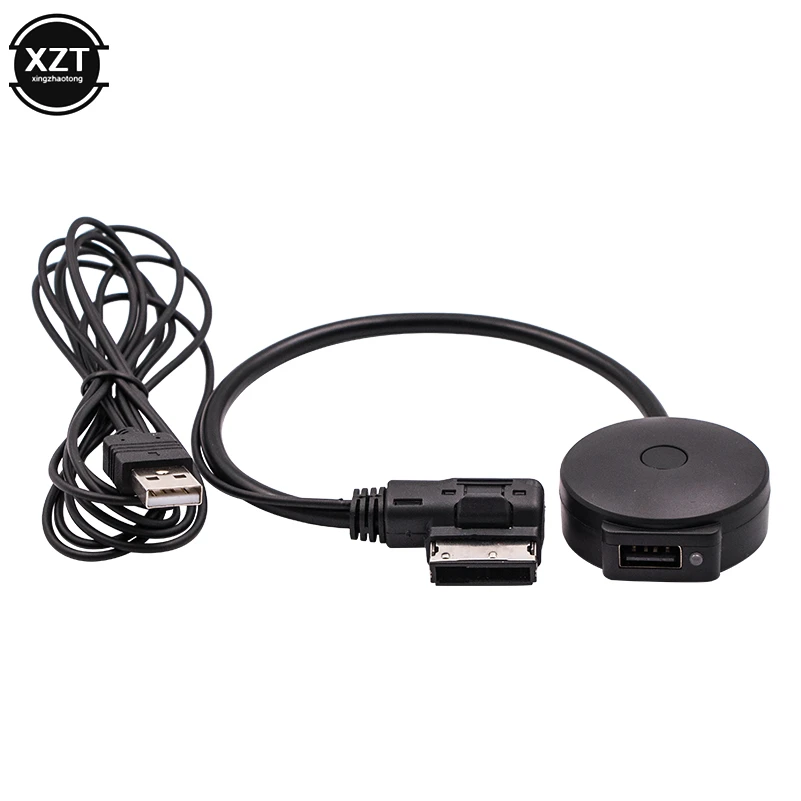 New Car Bluetooth Aux Receiver Cable With Usb Adapter For Mmi 2g Vw Audi A4  A6 Q5 Q7 Audio Media Input Ami Mdi Interface - Cables, Adapters & Sockets -  AliExpress