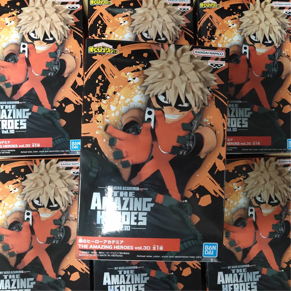 In Stock Original My Hero Academia Bakugou Katsuki Anime Figure Boku no Hero Academia Action Figure PVC Toy 12cm