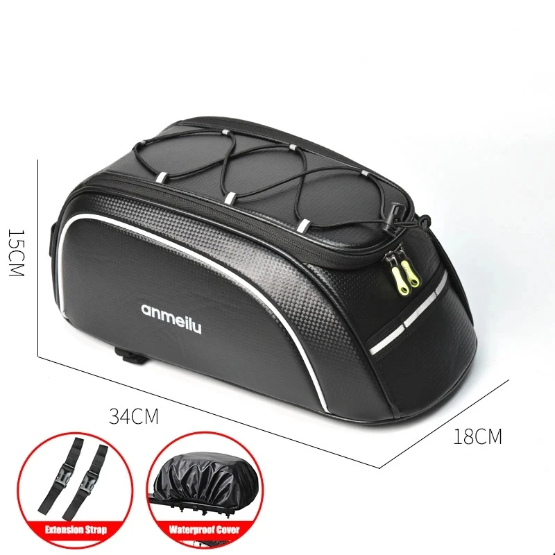 Bicycle Bag Waterproof and Dustproof Rear Mountain Bike Rear Seat Motorcycle Portable Rack