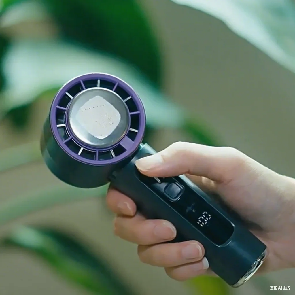 Handheld High-Speed Cooling Fan 100 Speed Levels 9H Battery Life