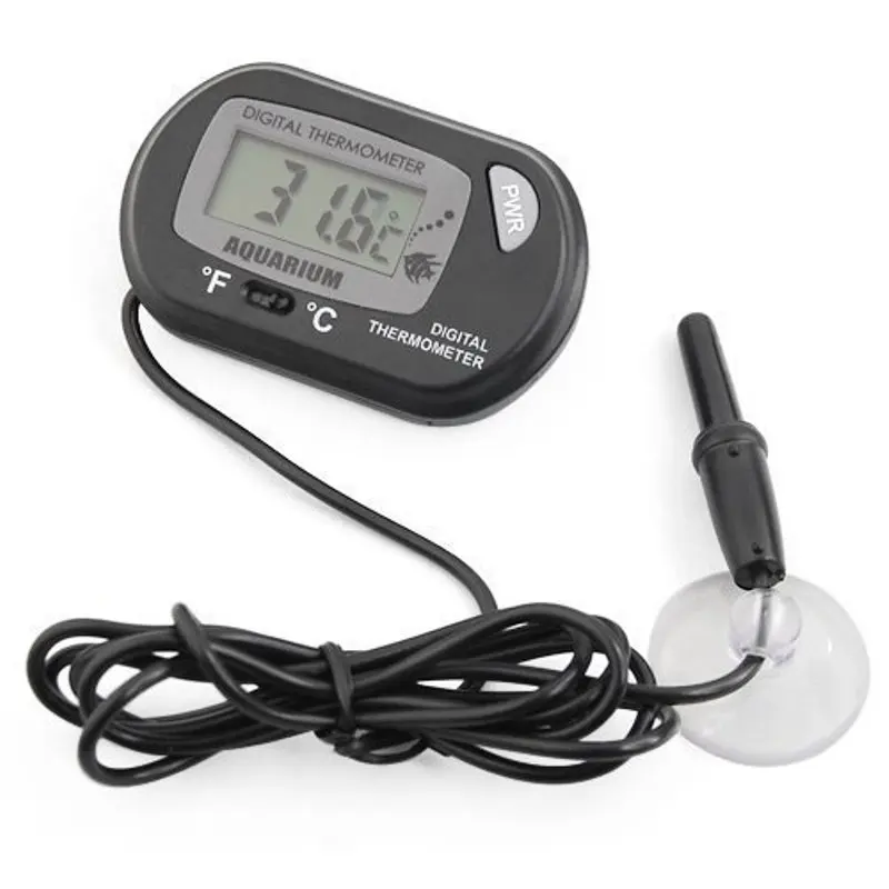 Digital Thermometer Fish Tank Waterproof Electronic ST-3 LCD Screen Sensor Thermometer Controller with Probe