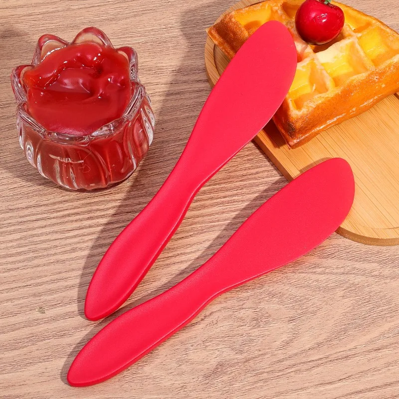 1/10PCS Butter Knife Cutter Plastic Cheese Cutter Multipurpose Bread Jam Chocolate Cream Spreaders Wipe Portable Kitchen Gadgets