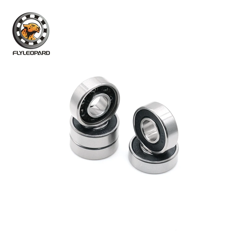 1pcs S626 RS 6x19x6mm 스테인레스 하이브리드 자전거 세라믹 베어링 2RS ABEC-9 고정밀 7x19x6 8x22x7 9x24x7 10x26x8 12x28x8mm