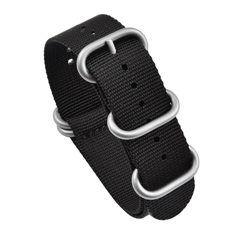 Men's Sport Waterproof Nylon Watchband, 20mm/22mm