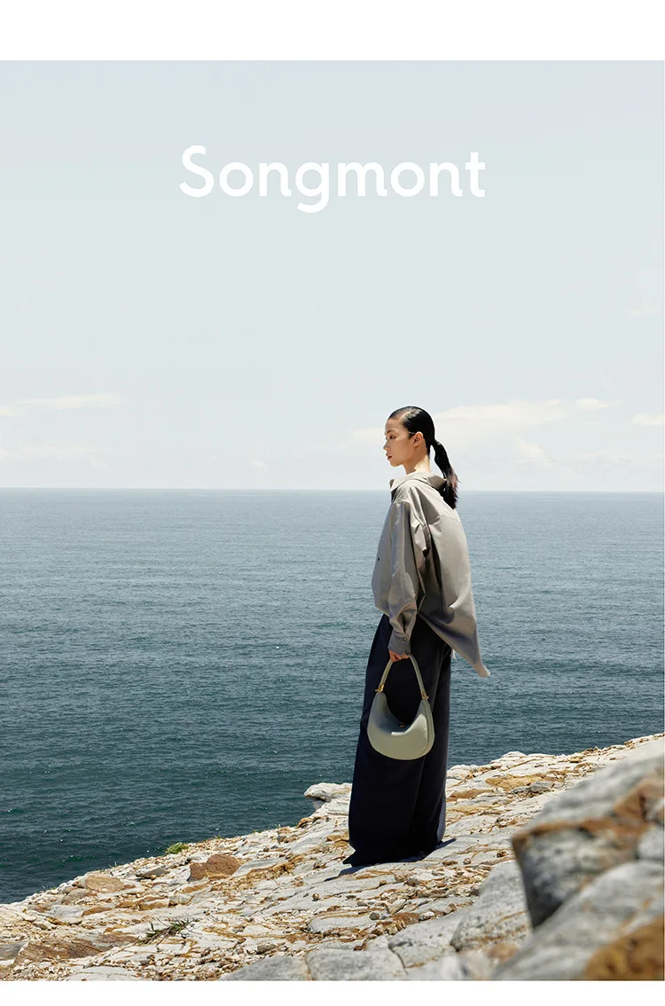 Tanie Songmont Half Moon torba serii w kształcie księżyca osobowość projekt jesień i sklep