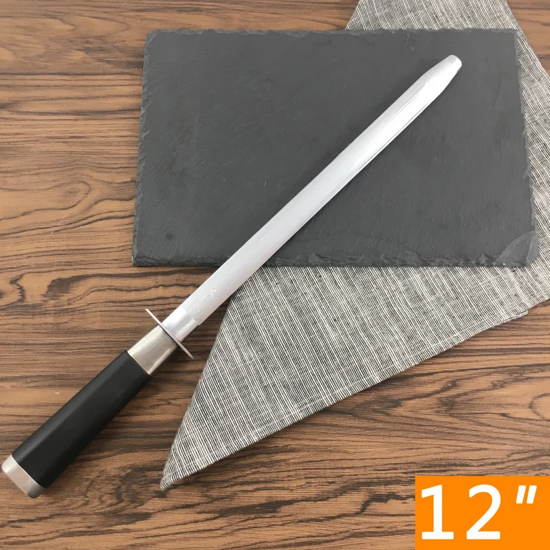 Новейшая 12 "Заточка ножа стержень профессиональная точилка для кухонных ножей