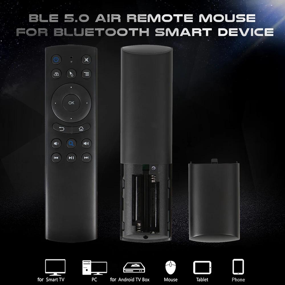Controle Remoto Infravermelho para Android tv Box G20s Pro 2.4g sem Fio Botões Retroiluminados Air Mouse bt 5.0 G20bts Plus - Image 6
