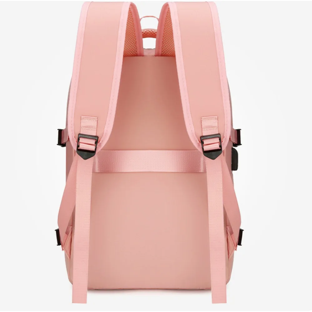 New Business Travel Large Capacity USB Interface Backpack Computer Bag_voghion.com