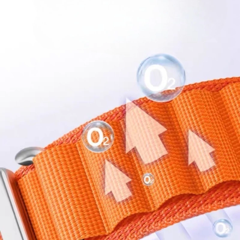 Alpine Loop Sports Wristband with Nylon Strap, 20mm/22mm