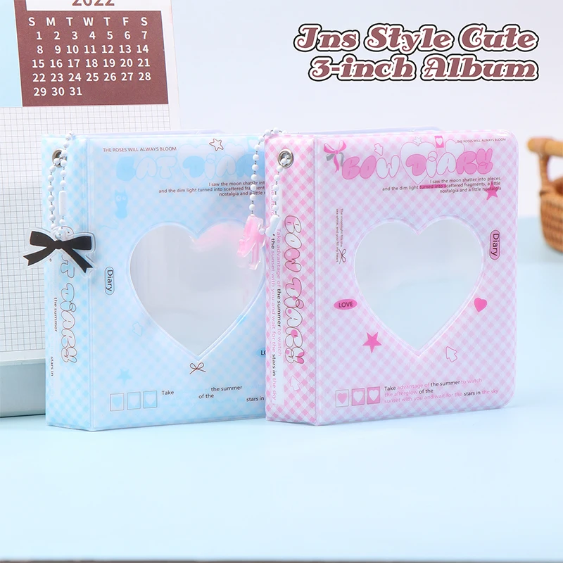 3-Inch Love Album with 36 Pockets - Cute Mini Photocard Holder & Storage Case