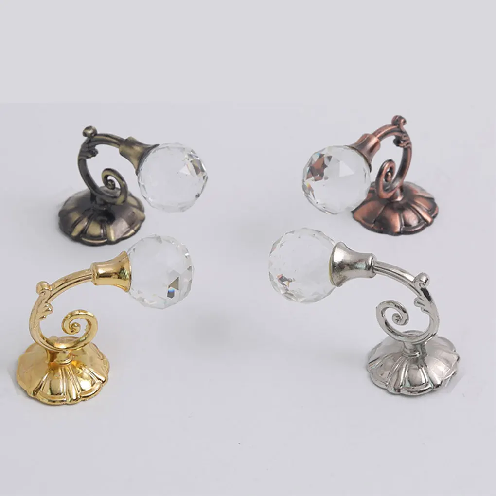 

Fashionable Appearance Metal Curtain Holdback For Stylish Drapery Functional Curtain Tieback Hook