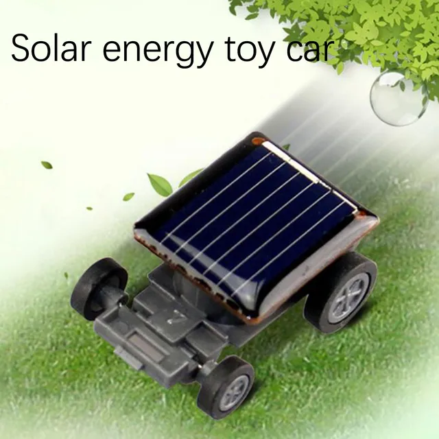2pcs Funny Mini Design Solar Energy Car Toys Car Intelligent Car Solar Power Mini Toy Educational Gadget Gift For Adult Children 1