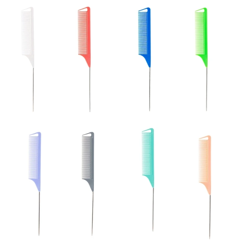 

Расческа для волос, антистатическая расческа для хвоста, металлическая расческа из углеродного волокна, расческа для хвоста или