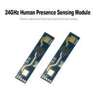 Free Shipping 7pcs HLK-LD2410B 5V Mini High Sensitivity 24GHz Human Presence Status Sensor Radar Module Consumer Electronic 2