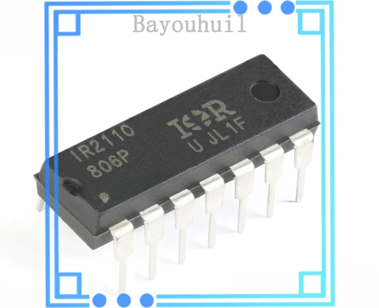 

10PCS Original Authentic IR2110PBF DIP-14 500V High Side and Low Side Gate Driver IC Chip