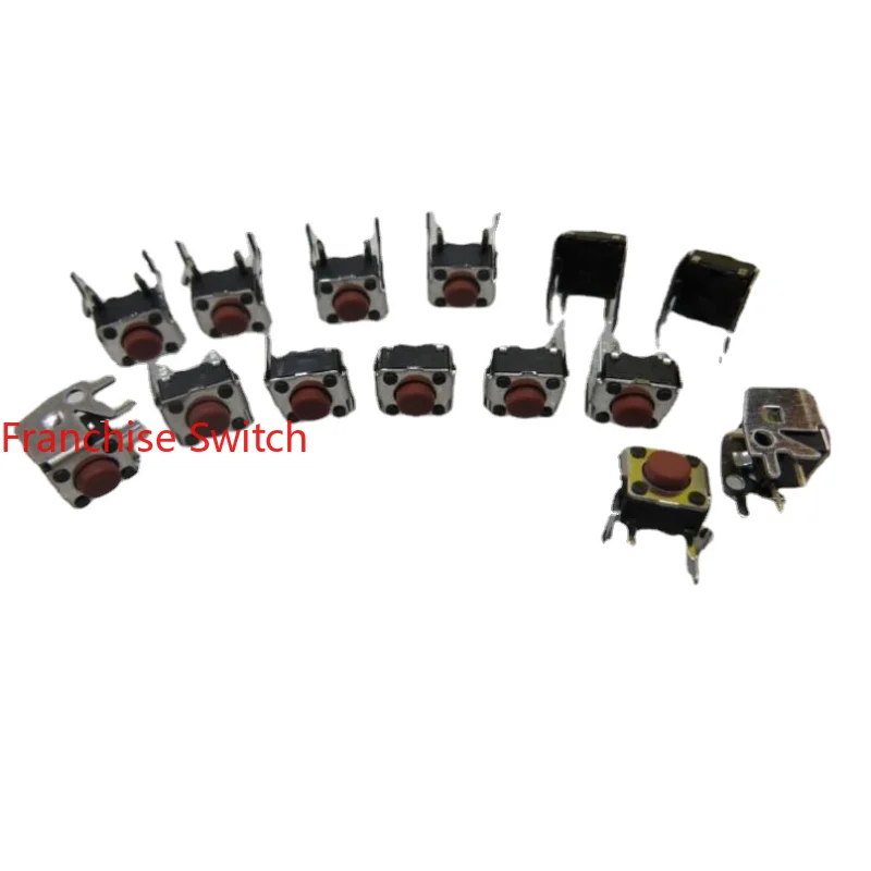 

10PCS 6*6*5 Imported With Bracket Side Press Light Touch Switch Display Button