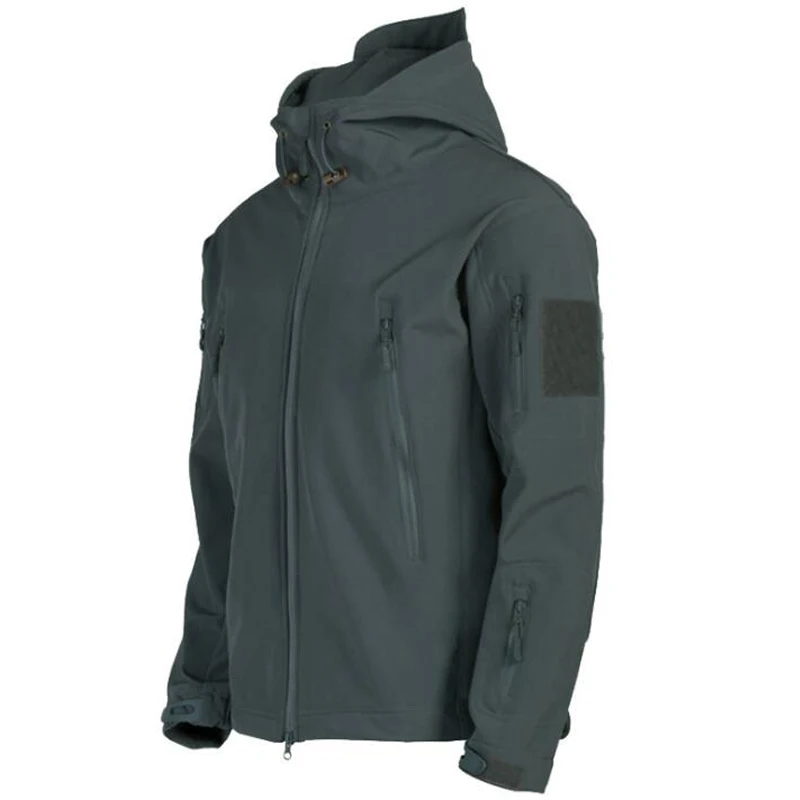 Outdoor Hiking Jacket Shark Skin Soft Shell Outwear Windproof Waterproof Windbreaker Military Tactical Jackets Hunting Clothes