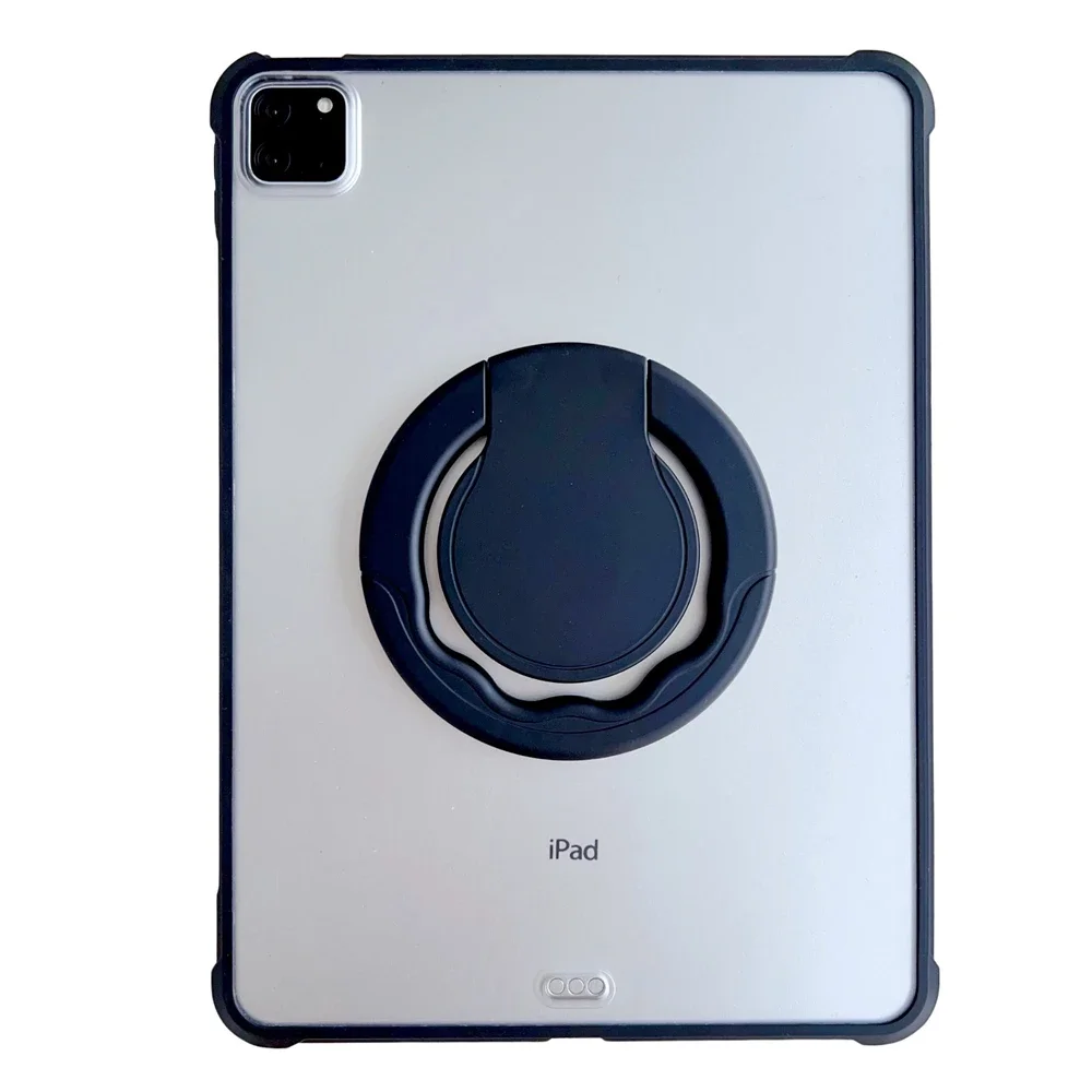 360° Rotating Transparent Matte Shockproof Tablet Case