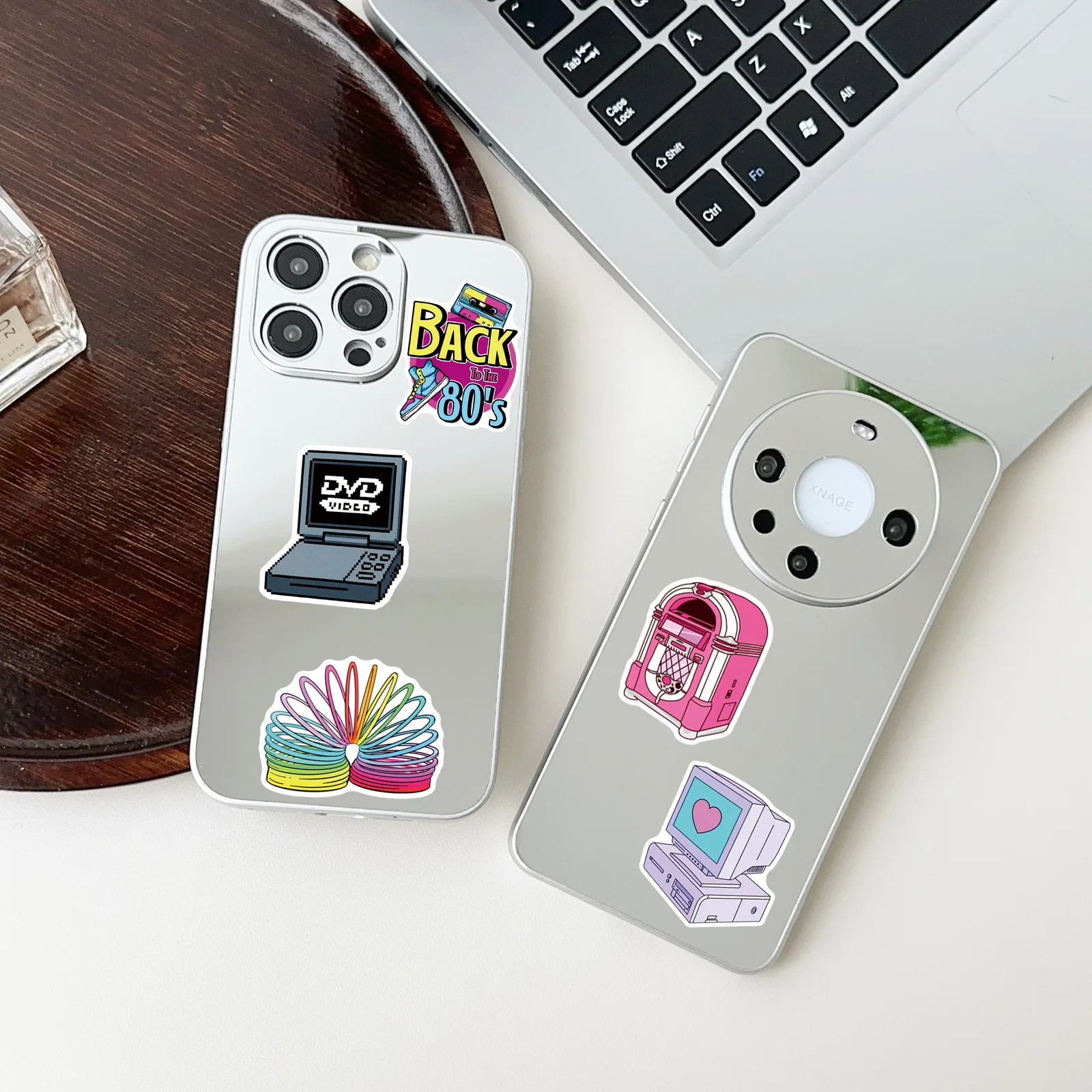 50Pcs 80s 90s Cartoon Stickers Retro Games Vinyl Waterproof for Laptop Phone Case Notebook Water Bottle DIY Stickers - 2