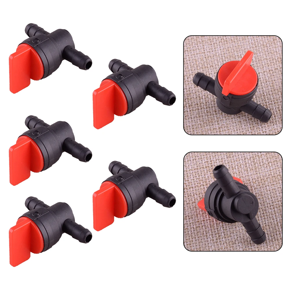 

Universal 5pcs Car Carburettor Valve Switch Petrol Fuel Hose Pipe On-Off Faucet Tap Switch Connector For Moto Scooter Valve