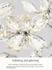 2024 Luxury Crystal Restaurant Pendant Light Luxury Italian Designer Dining Hall Lamp Kitchen Bar Table Decorative Pendant Lamp 5