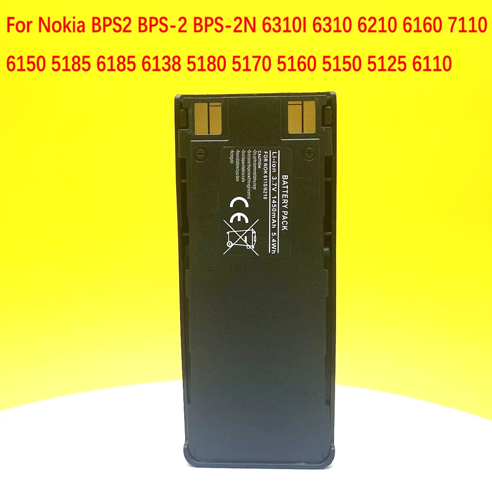 Nuovo Bps-2N Batteria Per Nokia 6185 6138 6110 6310I 6310 6210 5180 5170 5160 5150 5125 6160 7110 6150 5185 5165 5110