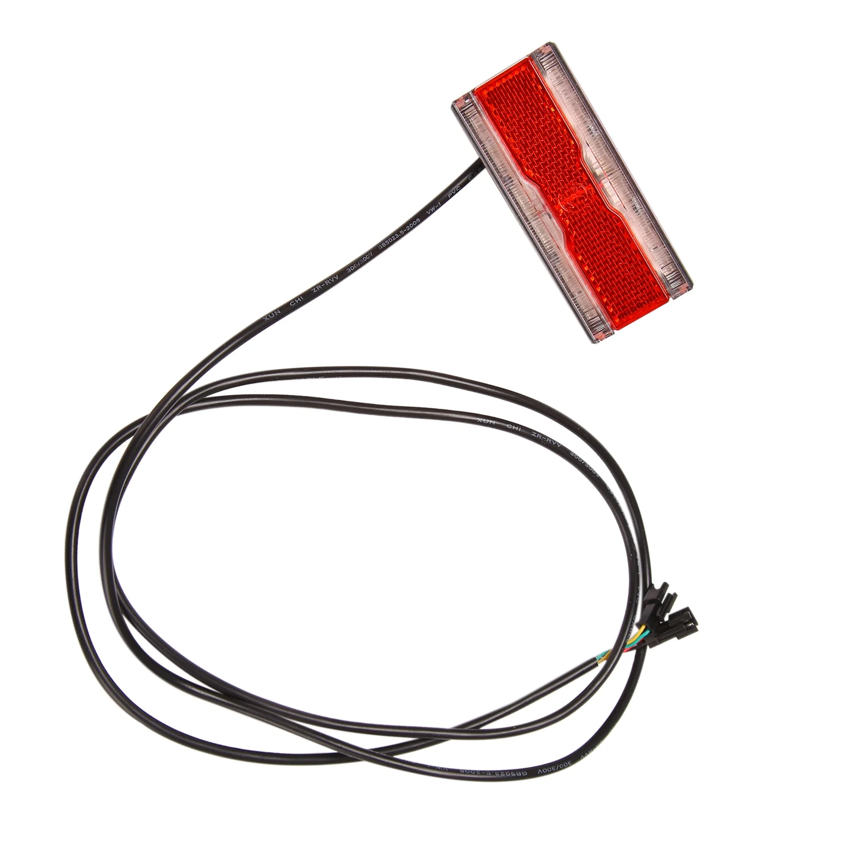 Ebike Brake Light 24V 36V 48V Electric Bicycle Rear Light with Brake Function LED Taillight