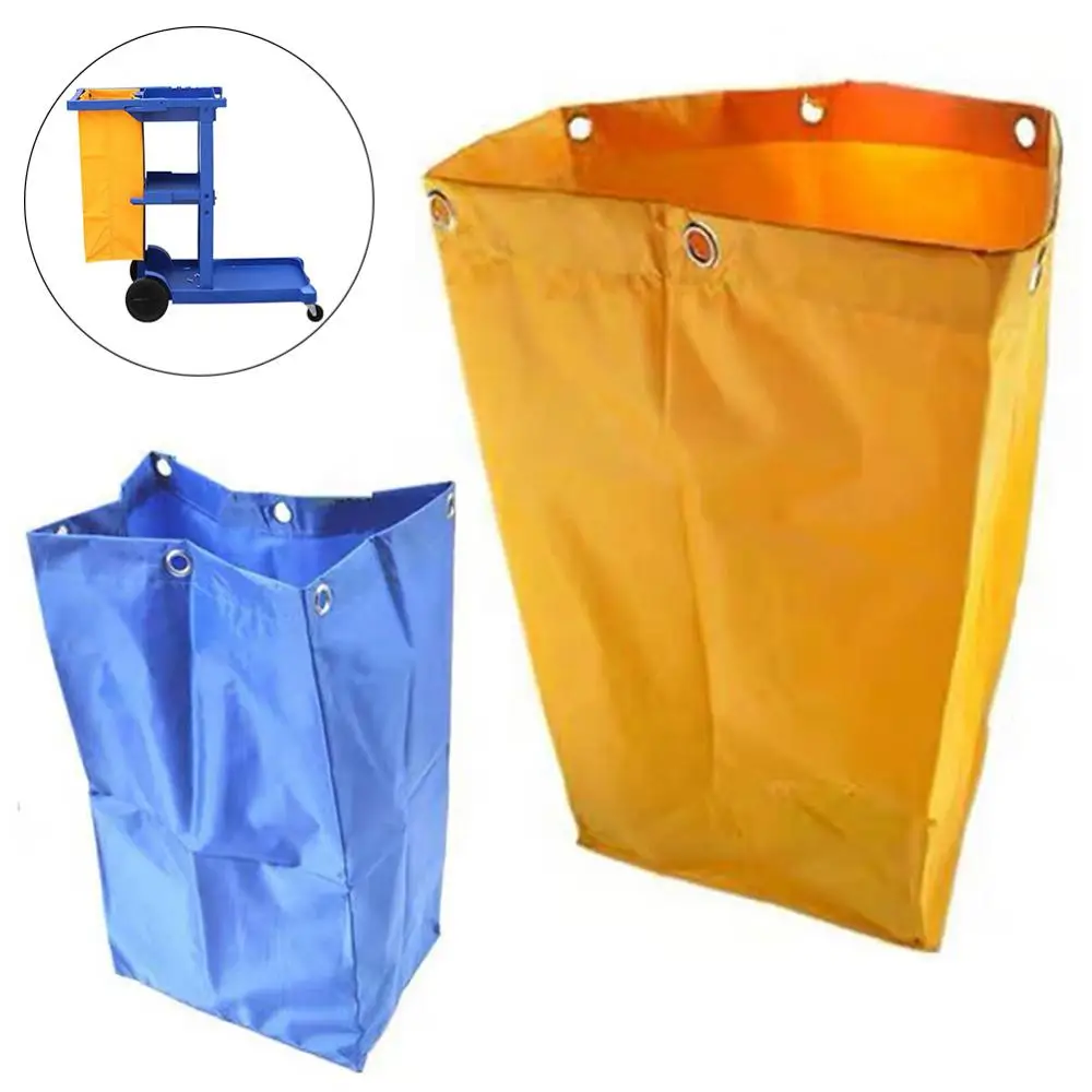 Thicken Replacement Cleaning Cart Bag Hotel Laundry Housekeeping Rubbish Holder 6