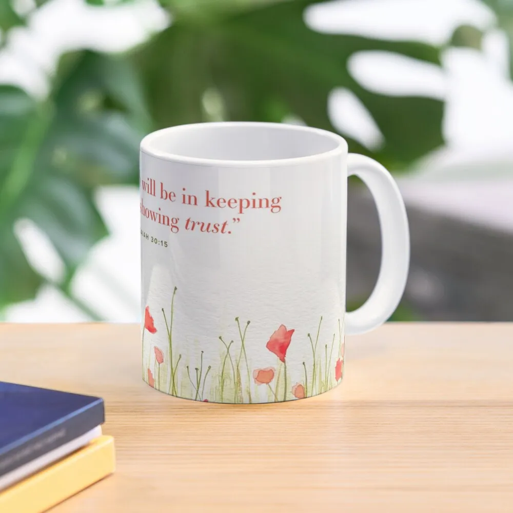 

Keep Calm and Show Trust Watercolor Coffee Mug Creative Cups Kawaii Cups Cups Free Shipping Thermal To Carry Mug