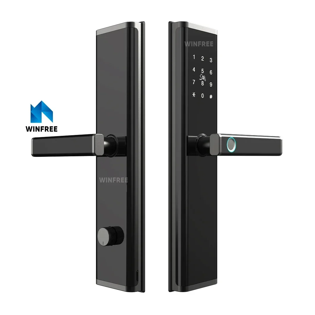 공장가 WiFi TTLock 스마트 도어락 디지털 키패드 전자 키리스 도어락 지능형 스마트 도어락 현관문용